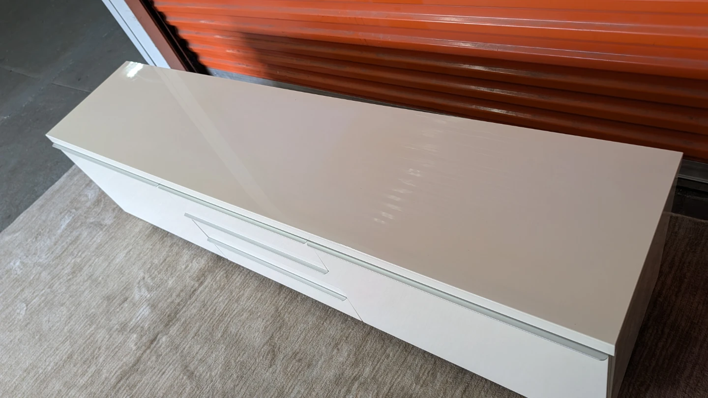 BESTÅ BURS TV unit, high gloss white - photo 2