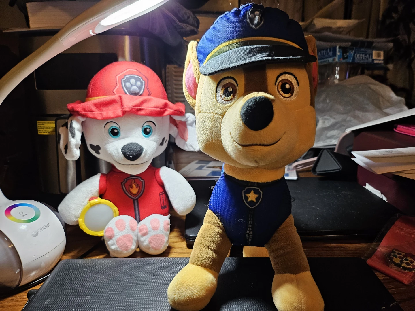 Set 8Paw Patrol Plush Toys - Chase and Marshall
