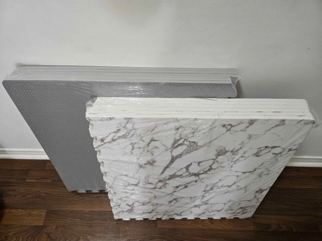 1/2" 2'x2' (24"x24") Thick Puzzle Interlocking Foam Mats