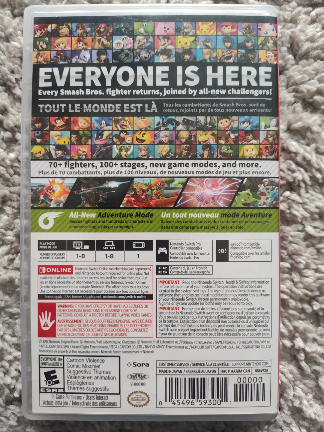 Super Smash Bros. Ultimate Nintendo Switch Game - photo 2