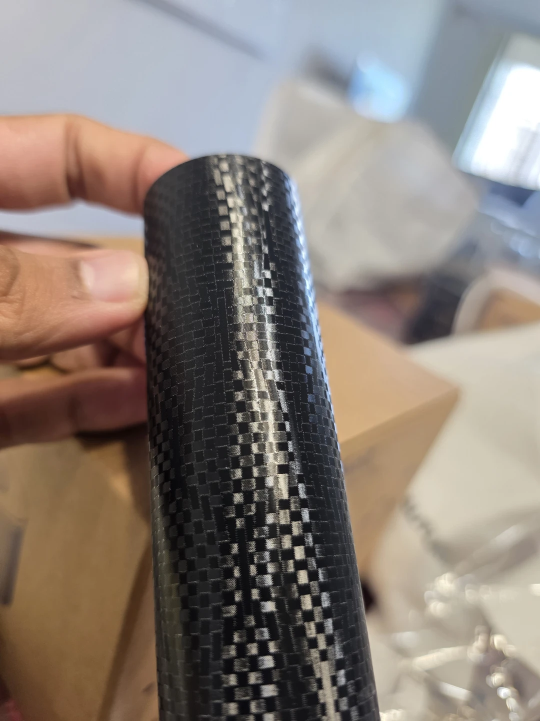 Carbon Fibre Wrap 30x152 cm Hex Carbon - photo 2