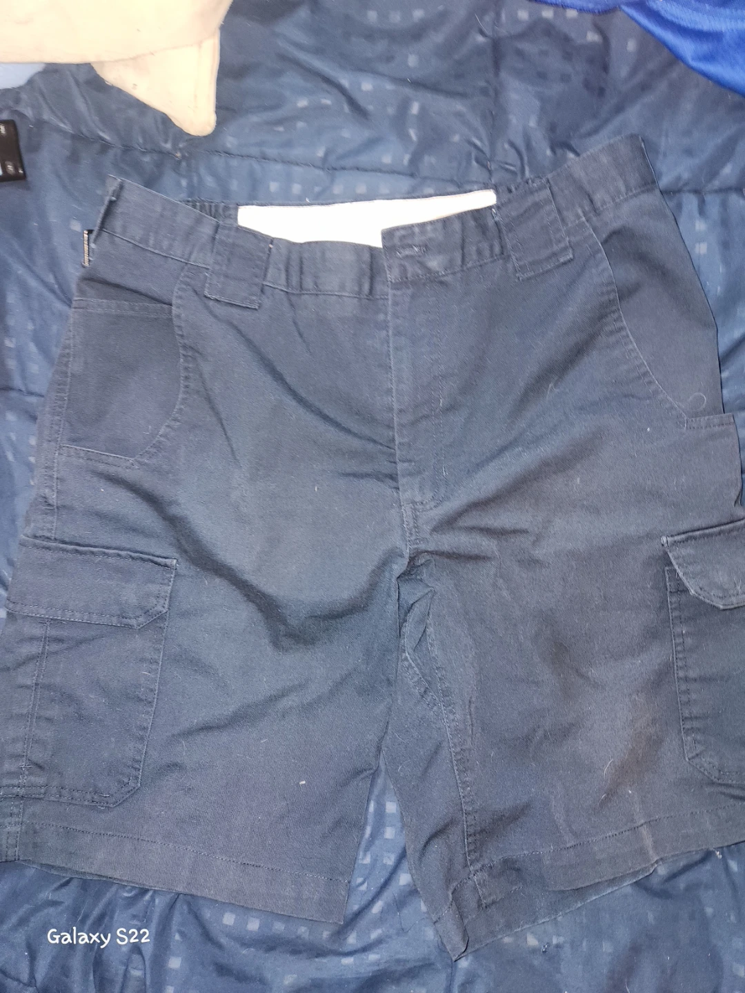 Men's Navy Cargo Shorts - photo 2