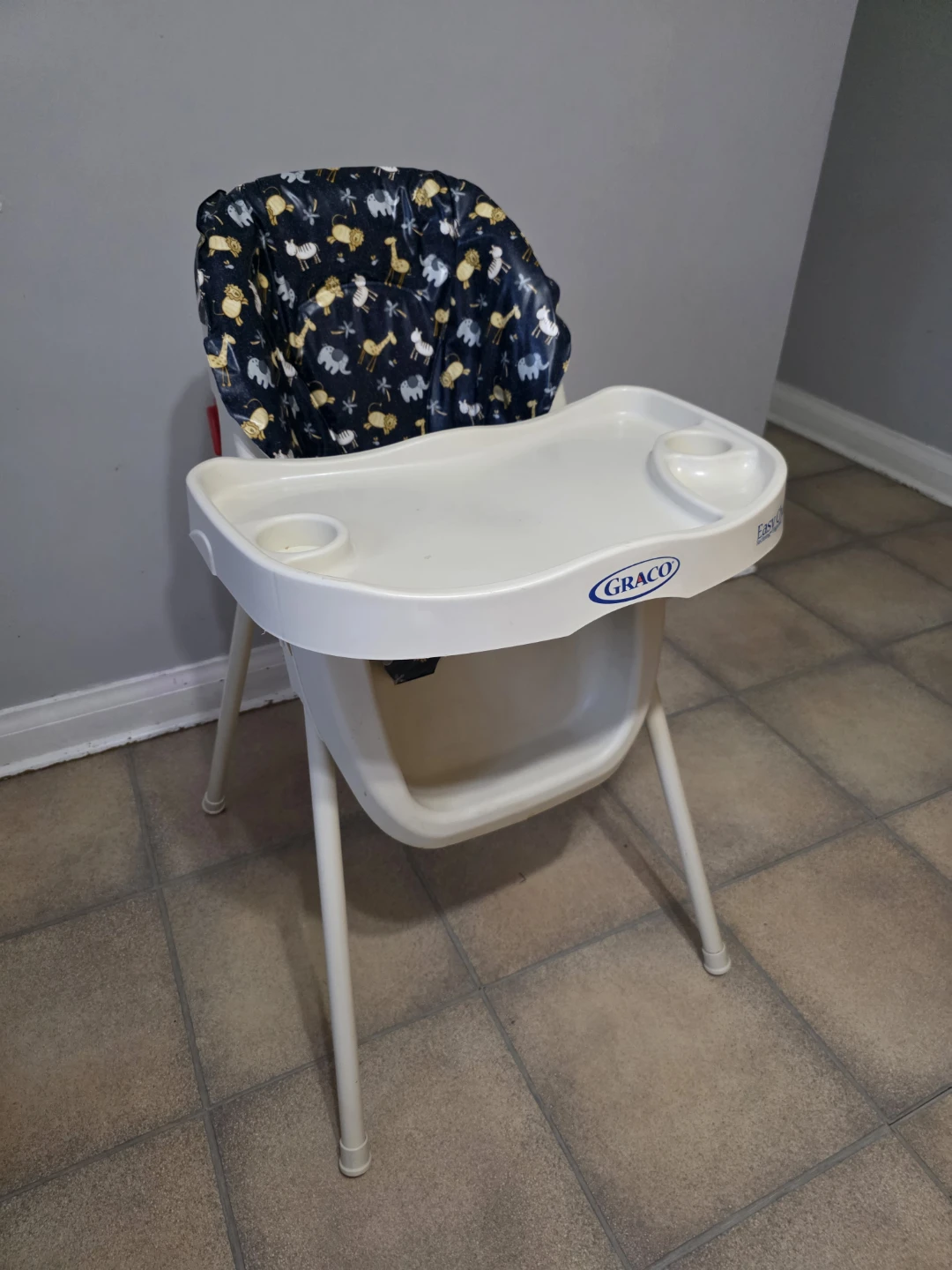 Graco Easy Chair High Chair - Safari Print - photo 3