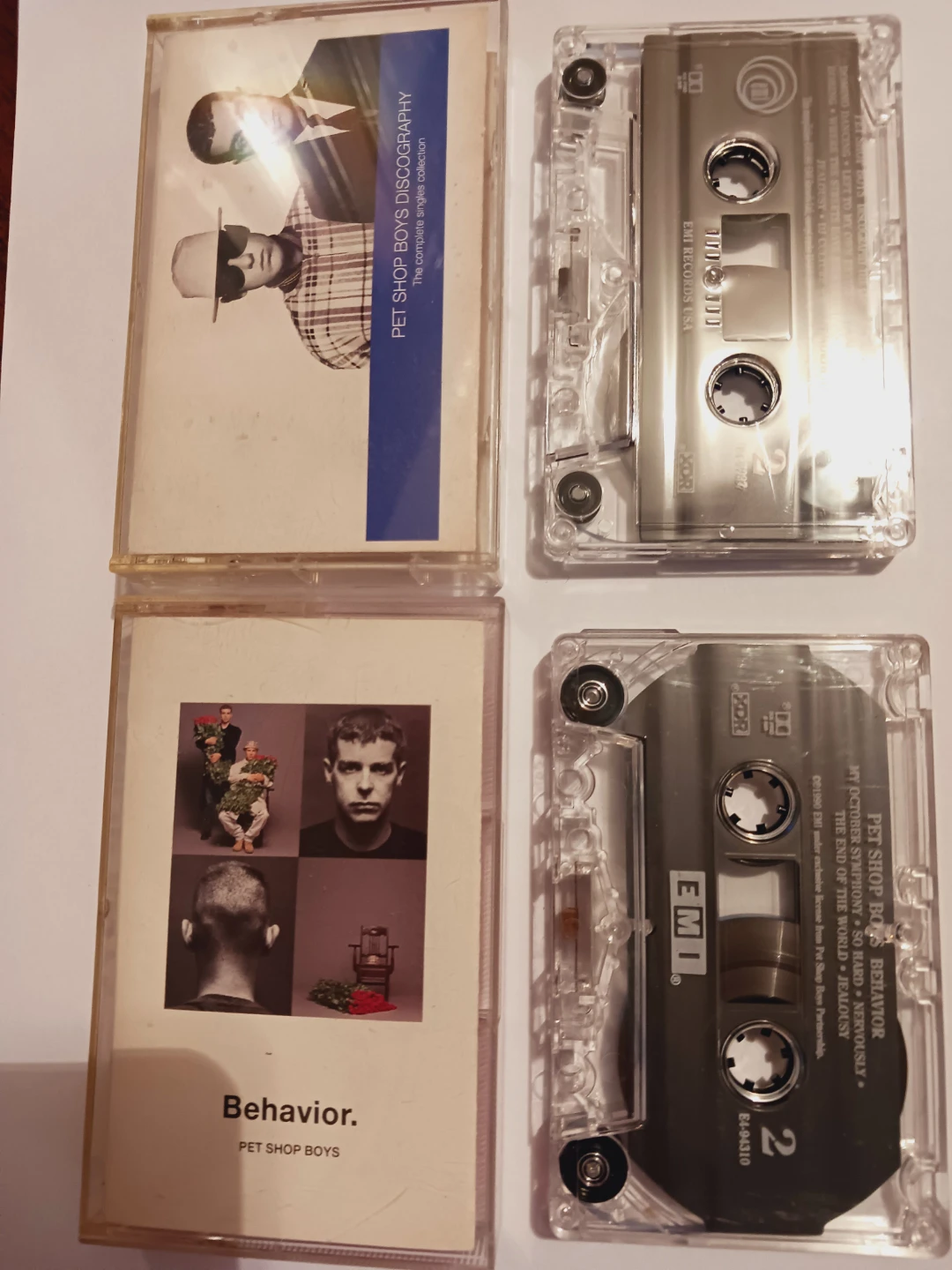 Pet Shop Boys Cassette Tape Bundle: Discography and Behavior - photo 3