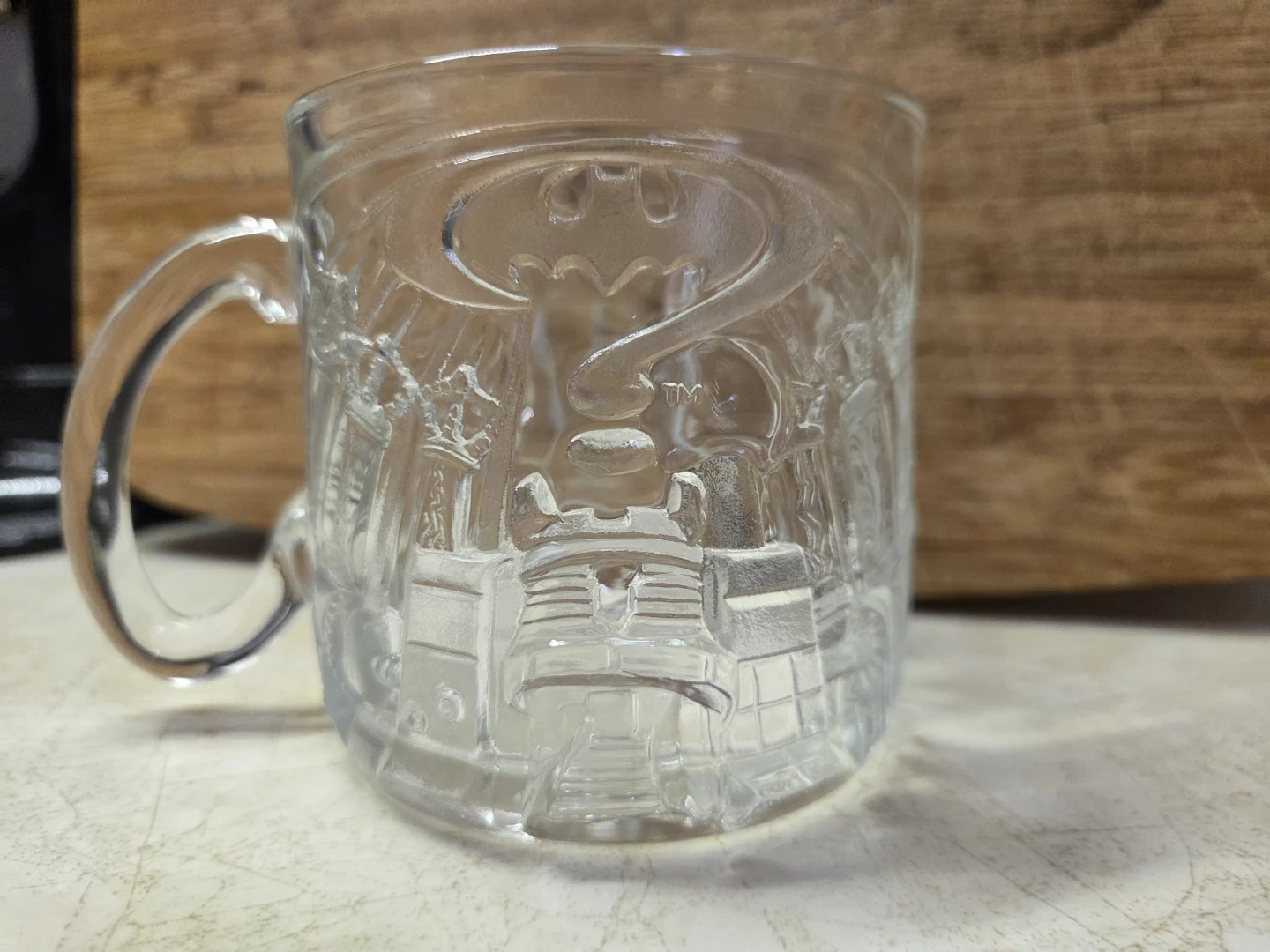 McDonald's Batman Forever The Riddler Glass Mug - photo 2