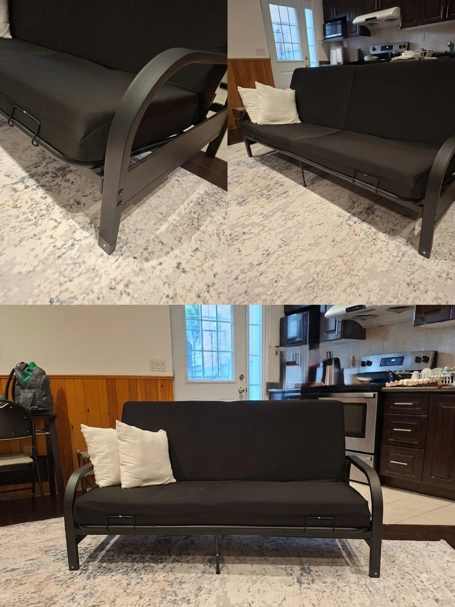 Black Futon Sofa