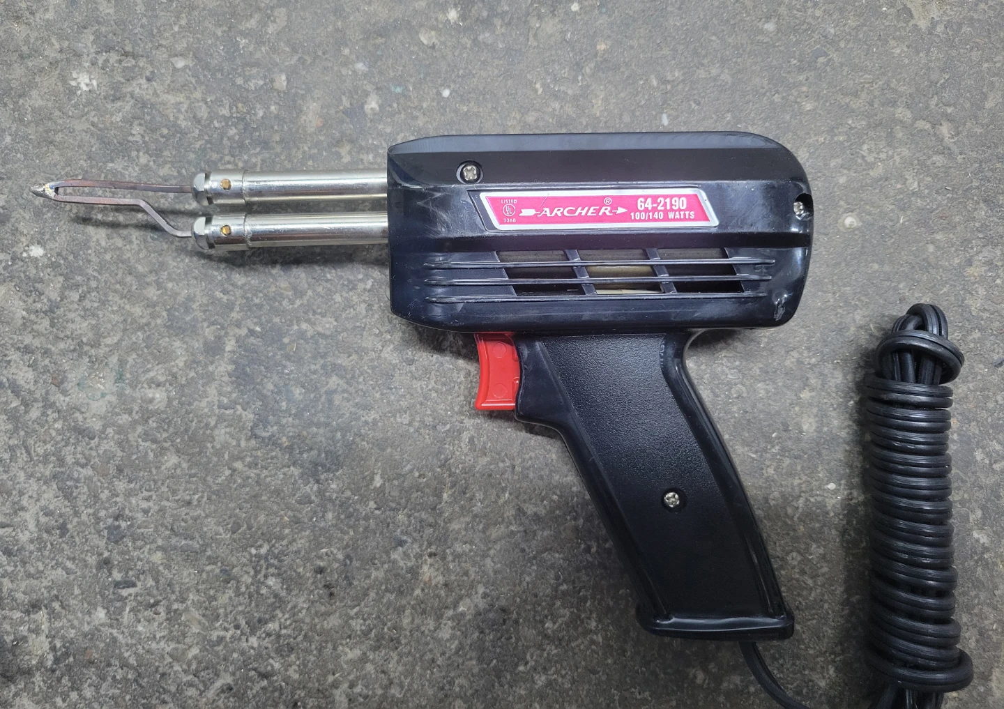 Archer 64-2190 Soldering Gun - photo 3