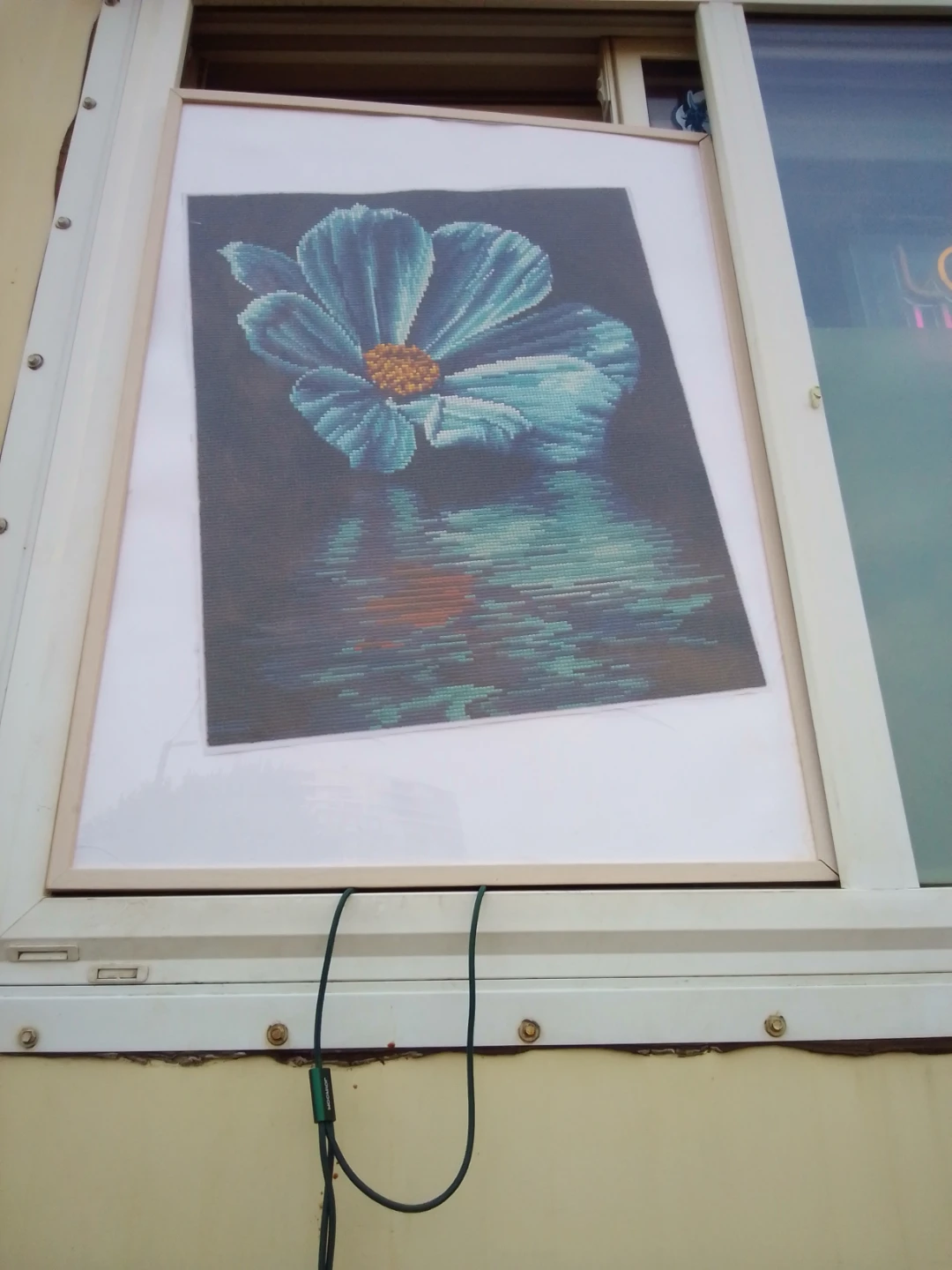 Diamond Art Painting - Blue Flower