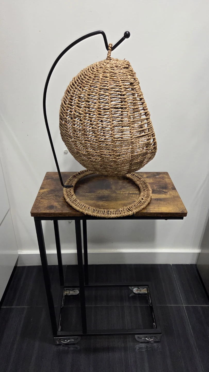 Wicker hanging basket - photo 3