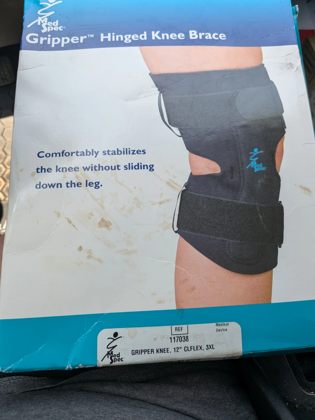 Med Spec Gripper Hinged Knee Brace 3XL - photo 2
