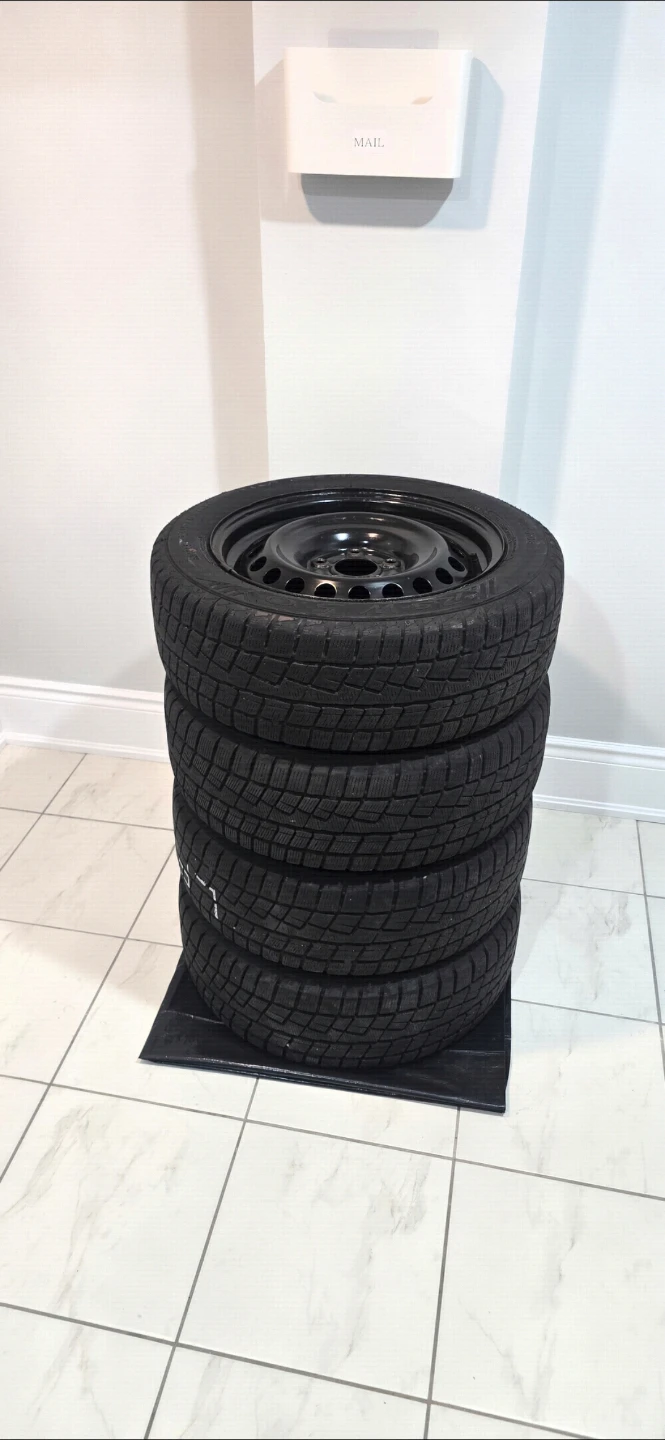 Winter tires and steel rims 205/55R16 - photo 3