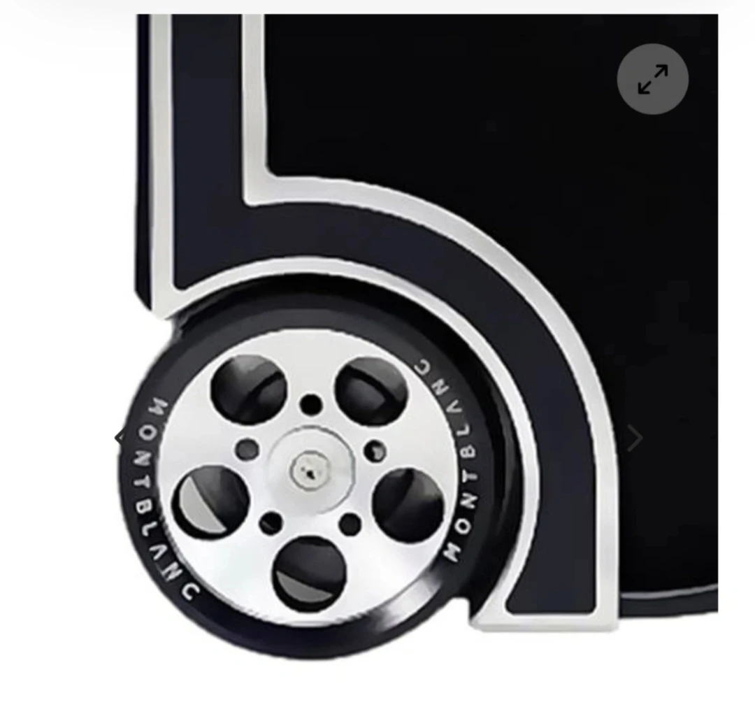 Montblanc Black Rolling Suitcase - photo 4