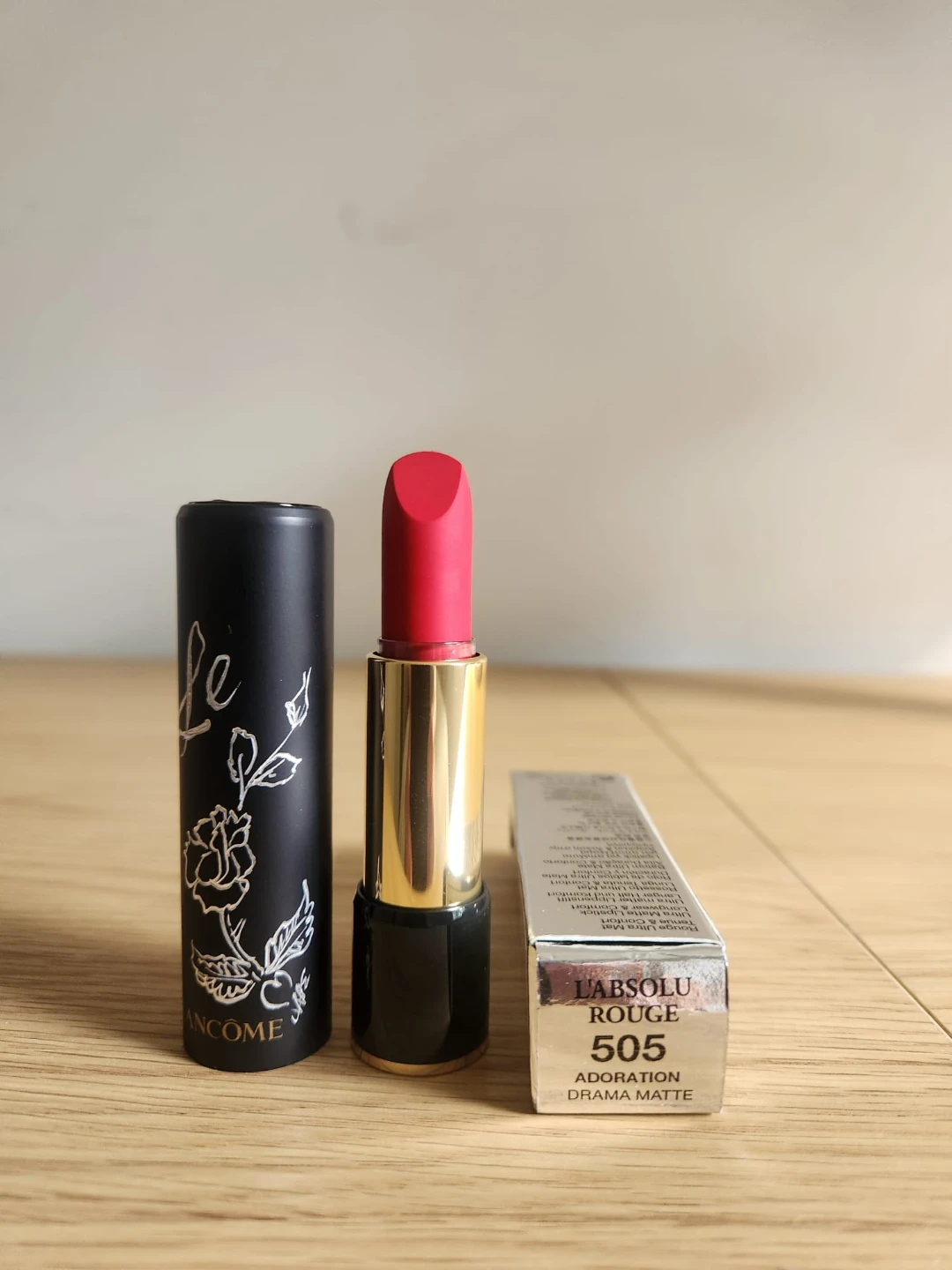 Lancôme L'Absolu Rouge 505 Adoration Drama Matte Lipstick