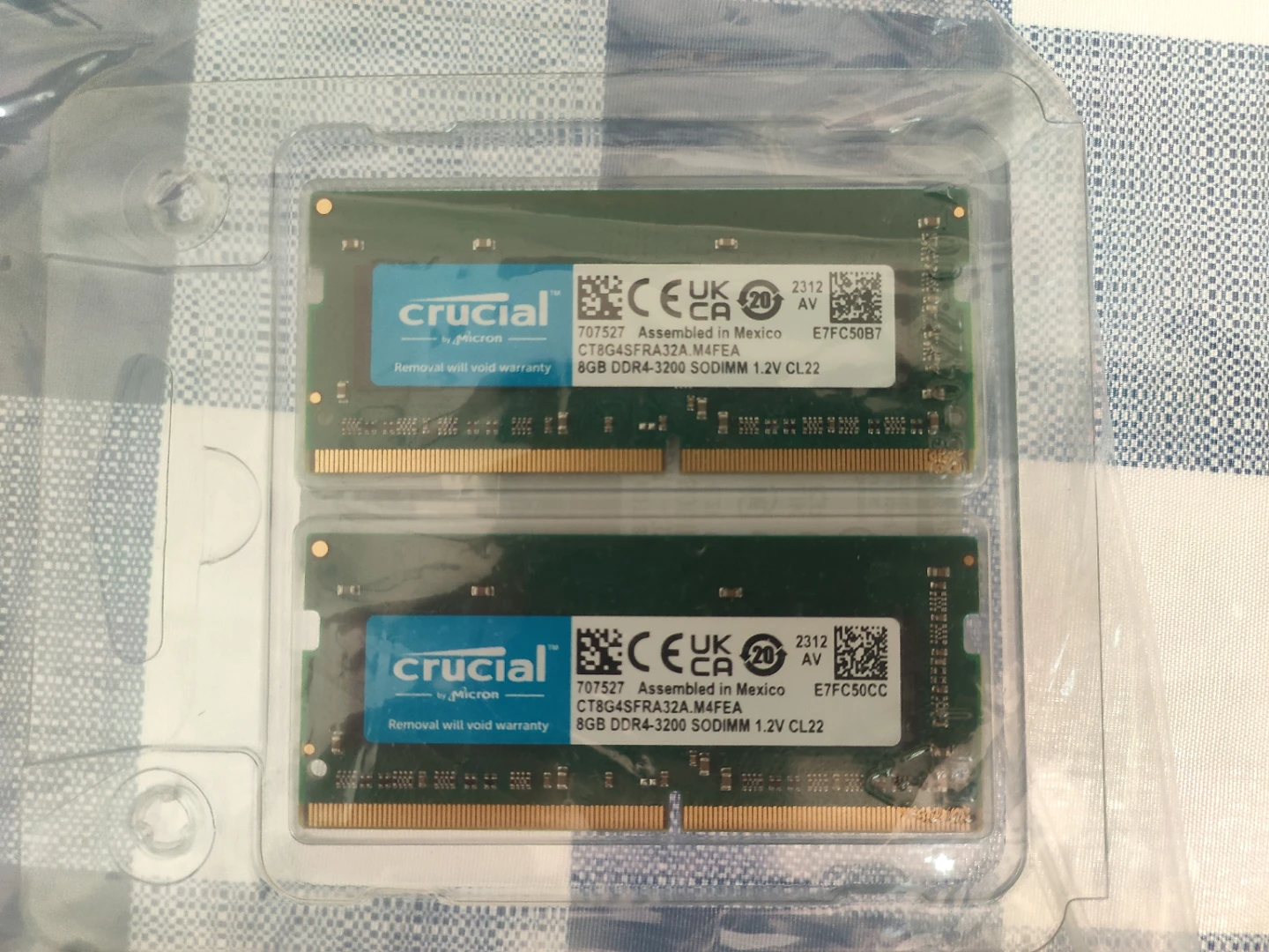 Crucial 16GB (2x8GB) DDR4-3200 SODIMM RAM