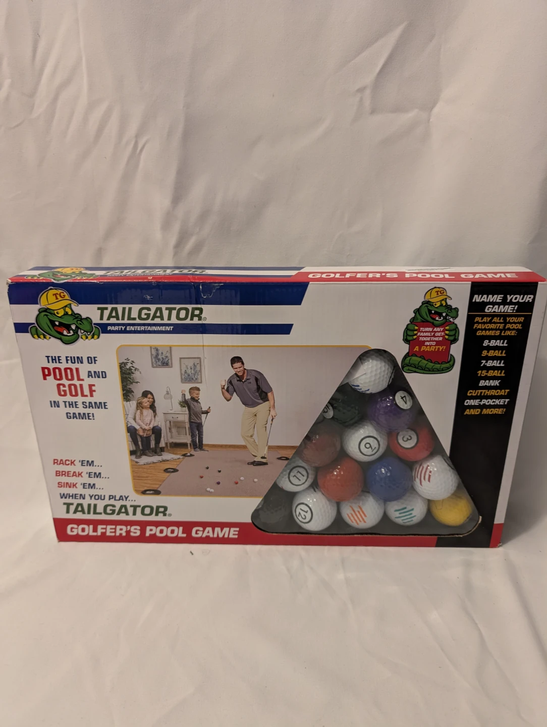 Tailgator Golfer's Pool Game set