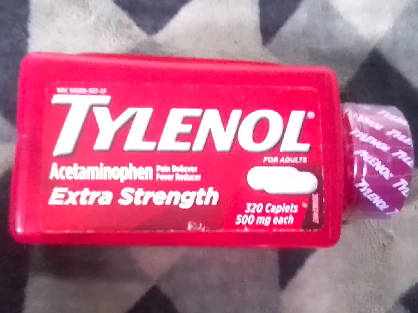 Tylenol Extra Strength Pain Reliever 320 Caplets