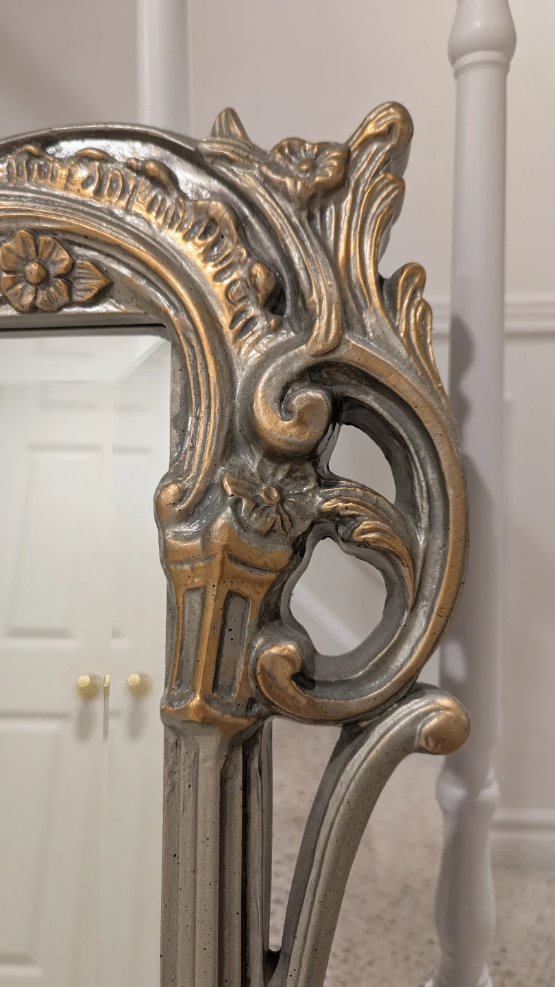 Large Ornate Gold-Framed Mirror – Costco Quality – 39" × 56" - photo 3
