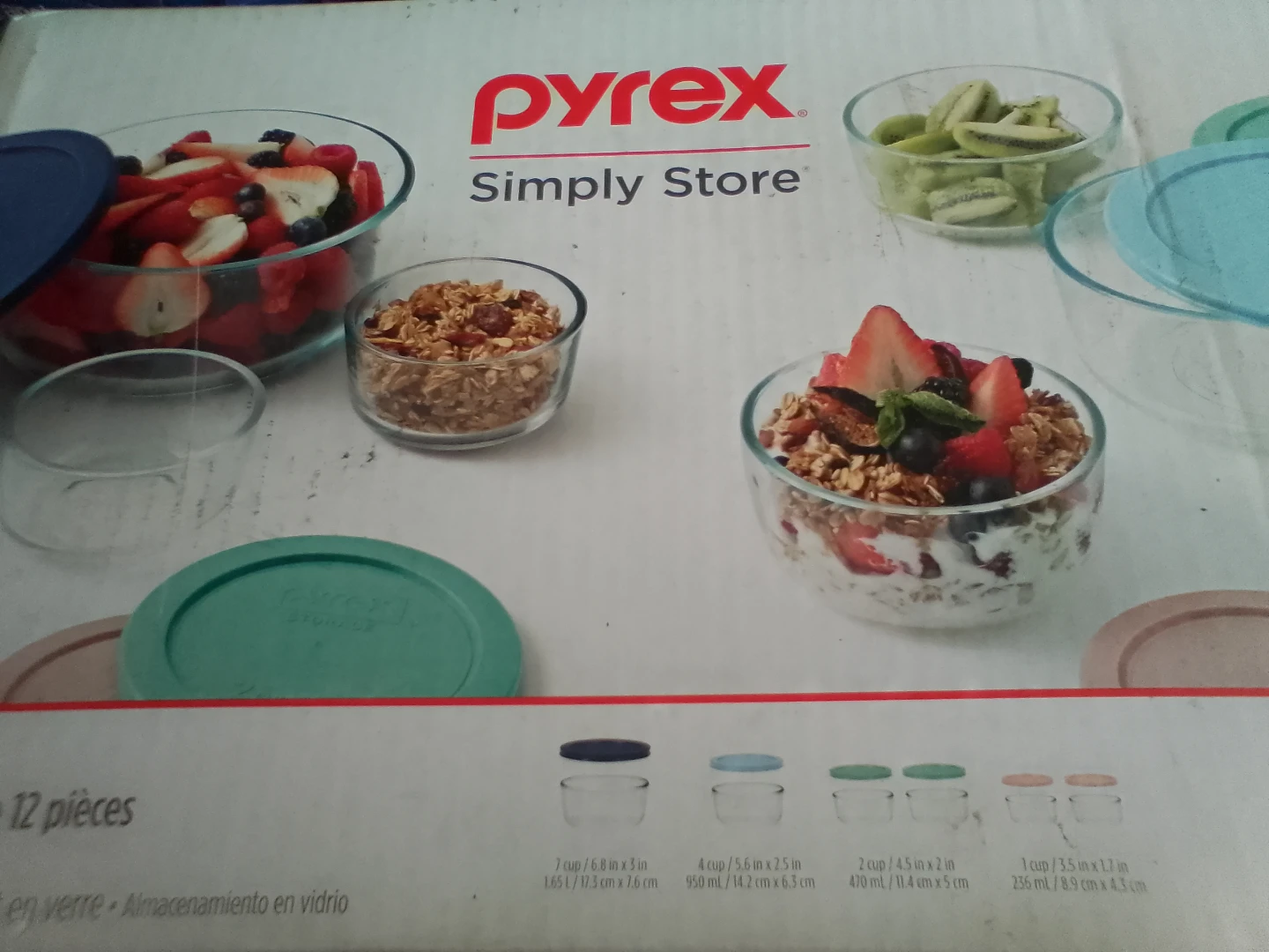 Pyrex Simply Store Glass Food Storage Containers