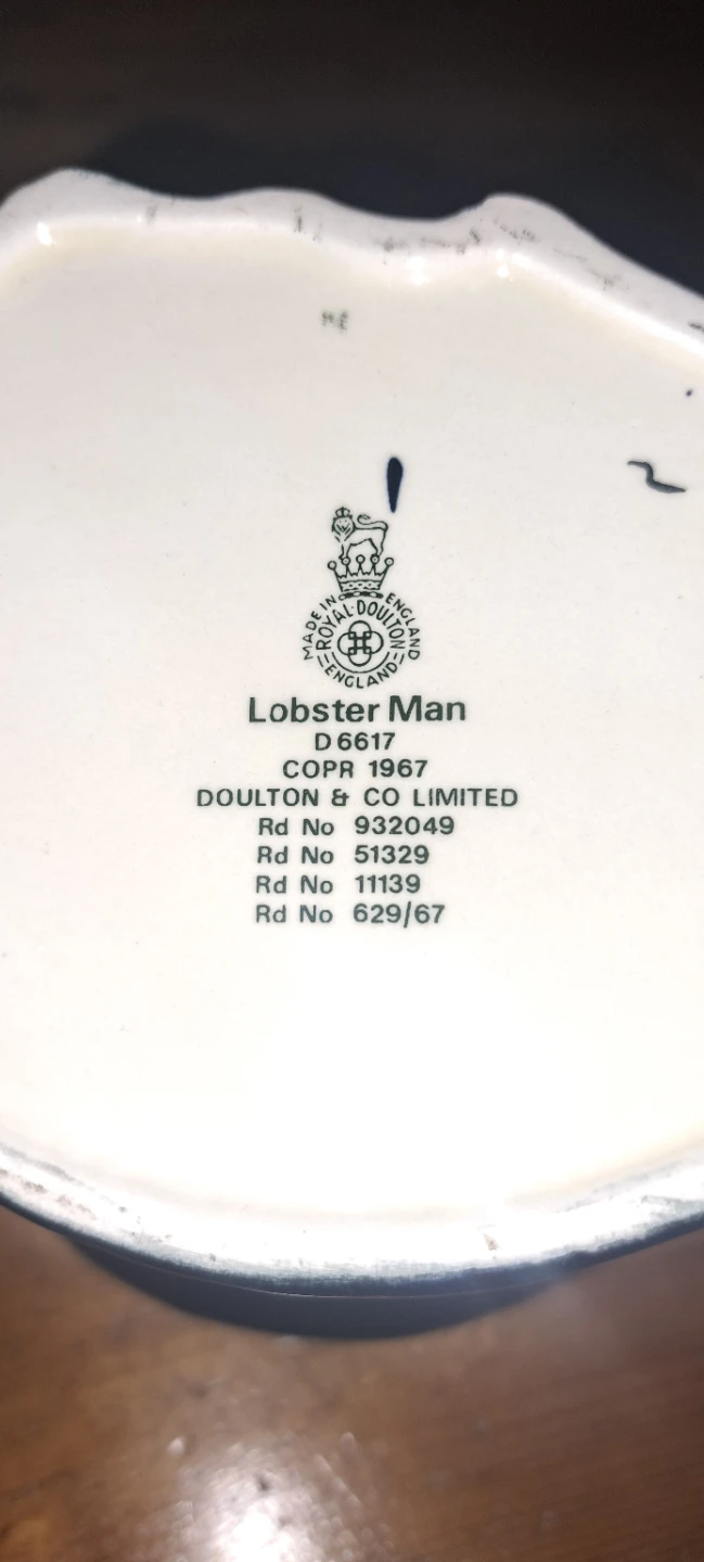 Royal Doulton Lobster Man - photo 4