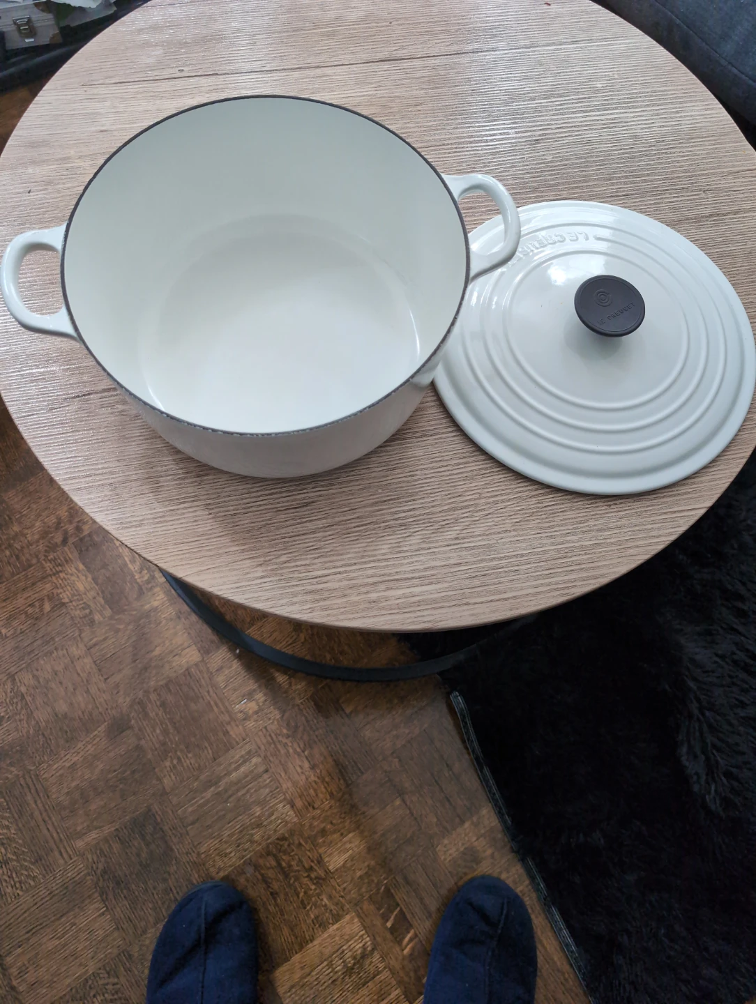 Le Creuset White Dutch Oven - photo 5