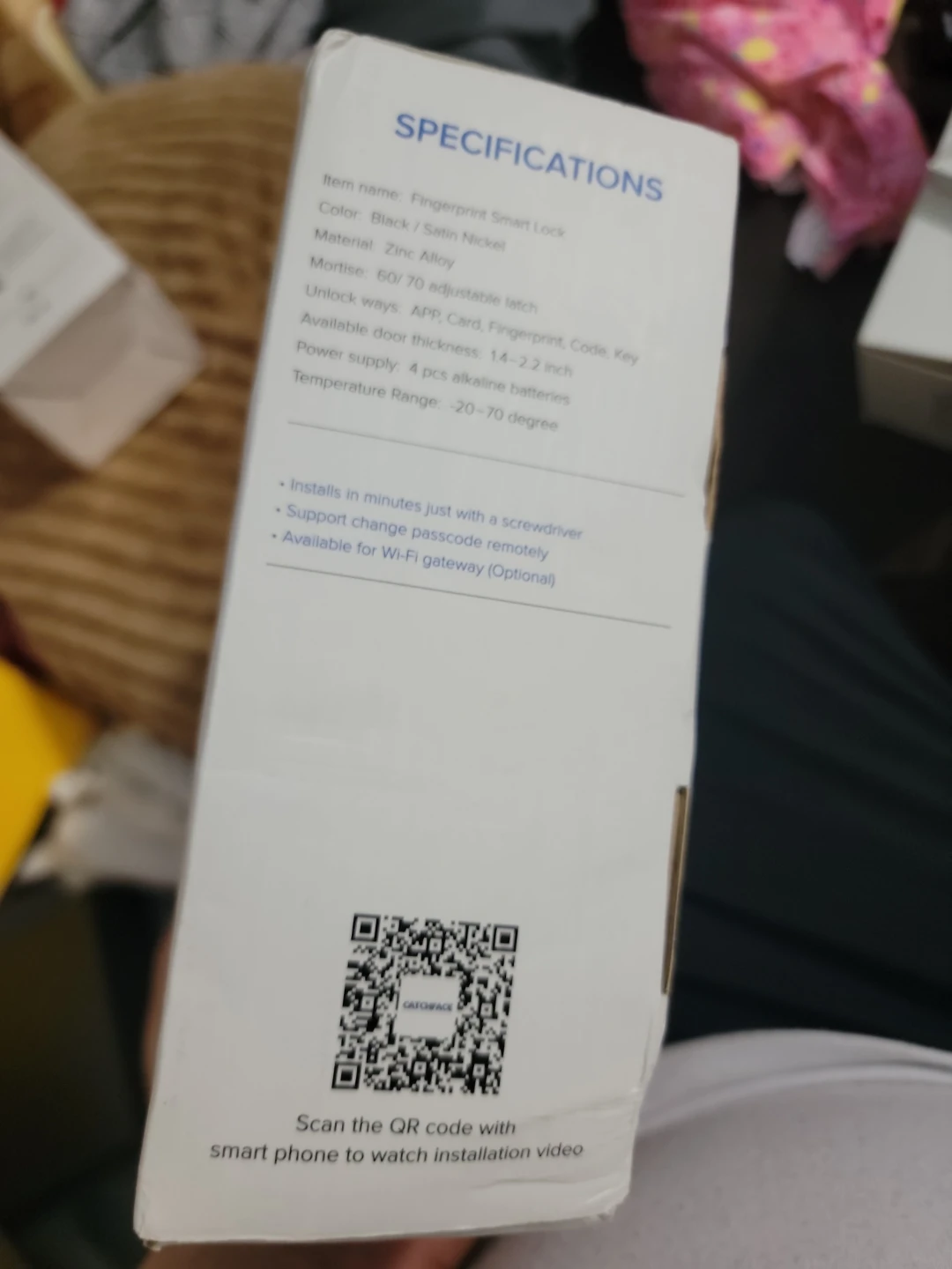 CatchFace Smart Fingerprint Lock - photo 3