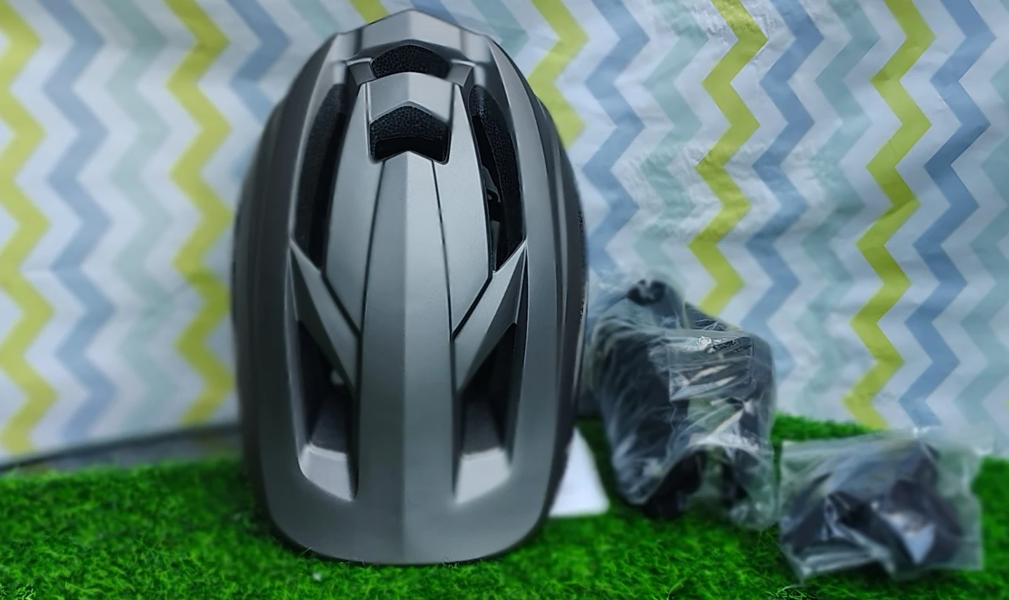 Adult Bicycle Helmet - Matte Grey - photo 2