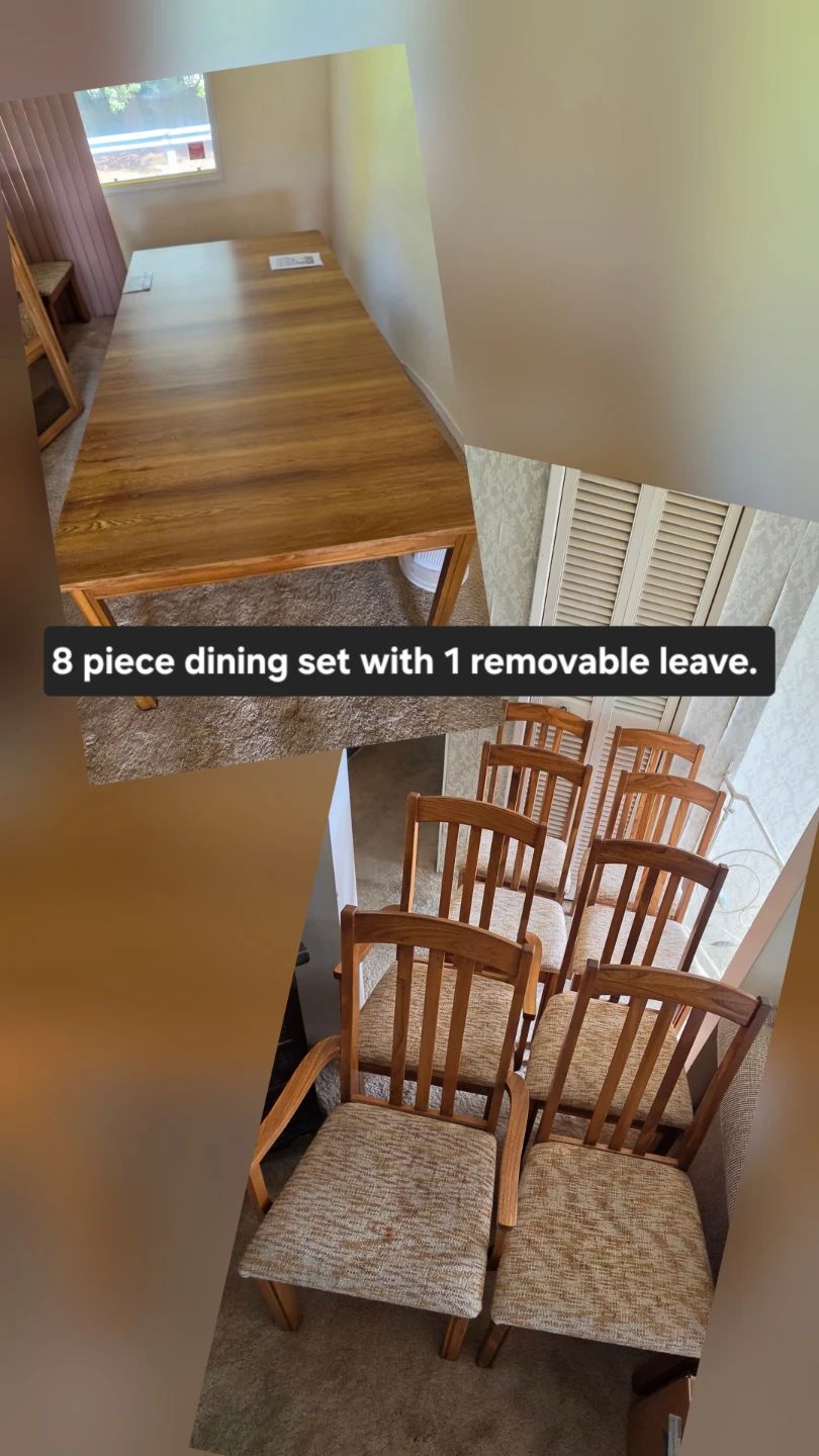 Wooden Dinning set