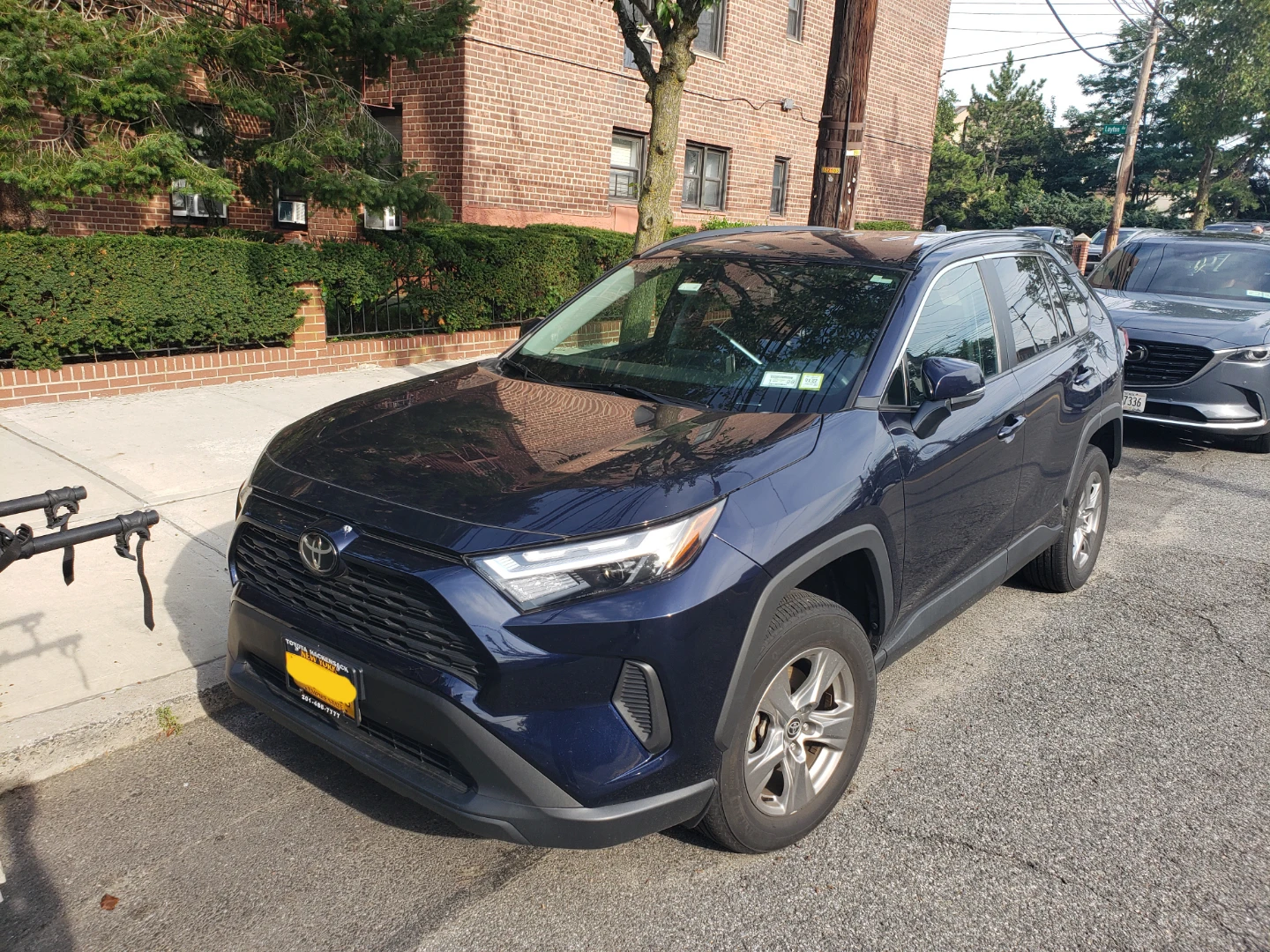 Dark Blue 2024 Toyota RAV4 XLE AWD