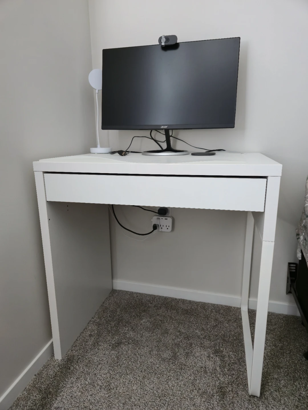 Ikea table only without monitor and chair