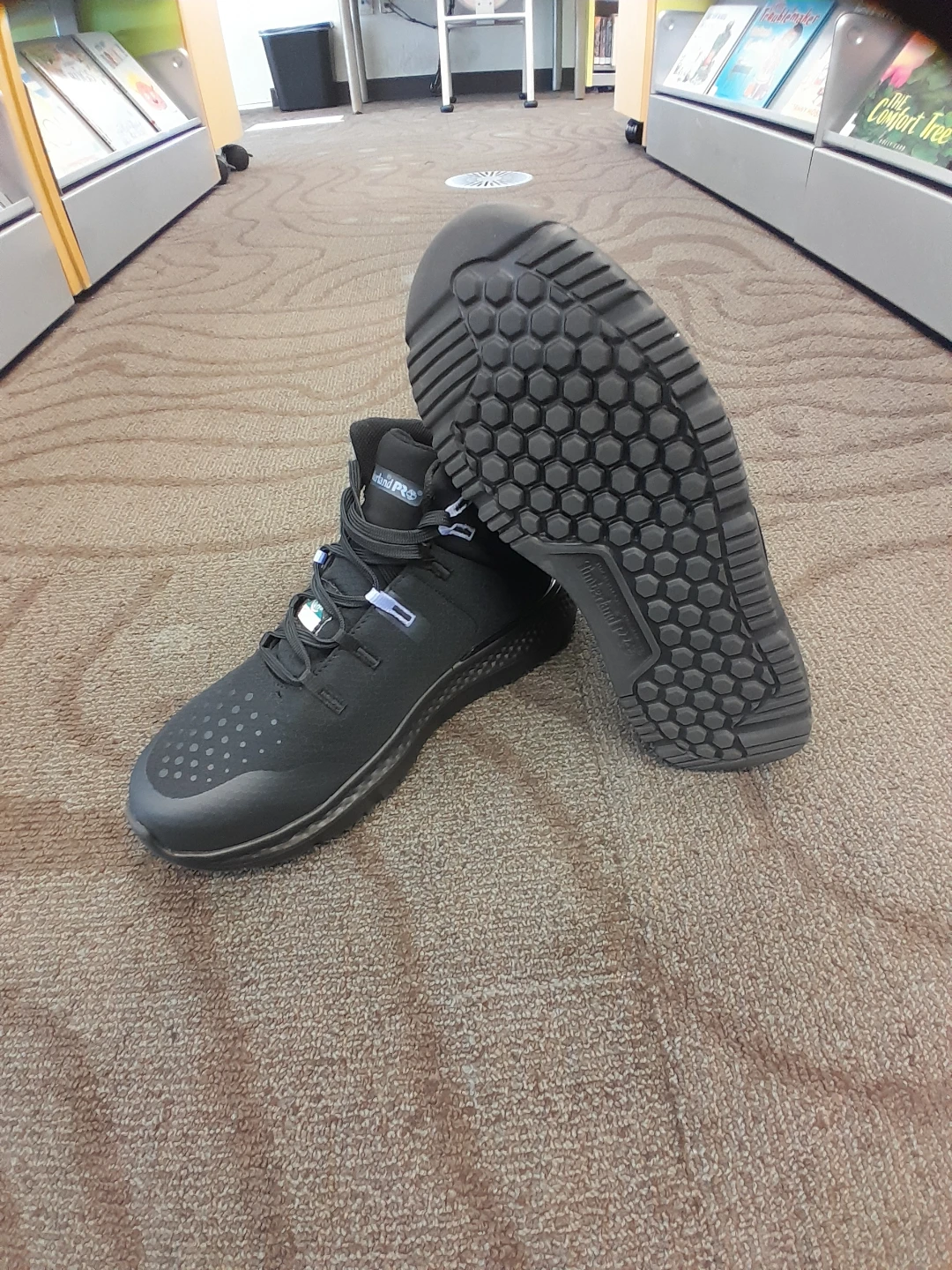 Timberland PRO Black Safety  Boots Women's Size 7.5 - photo 5