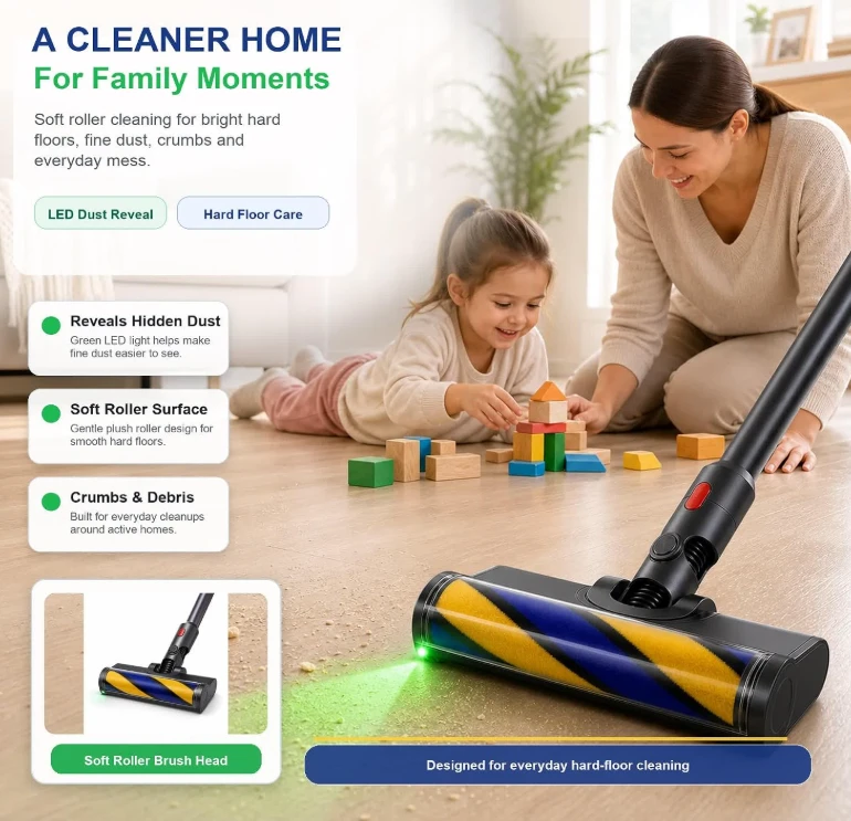Soft Roller Brush Head for V-Series Vacuums - photo 5