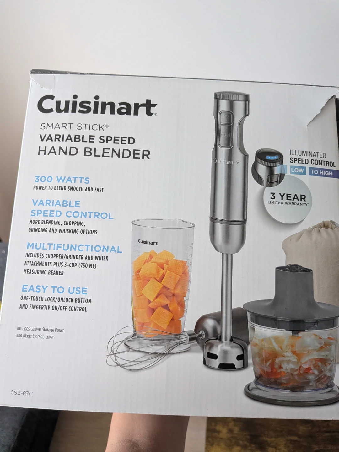 Cuisinart Smart Stick Variable Speed Hand Blender - photo 4