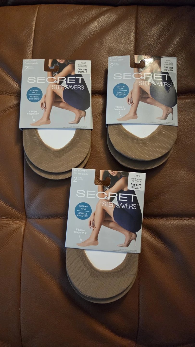 Secret Step Savers No-Show Socks