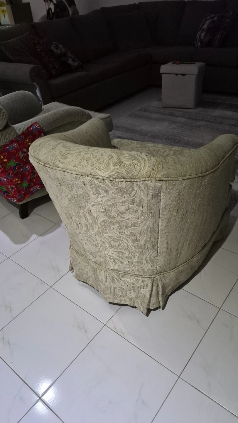 Upholstered Accent Chair - photo 2