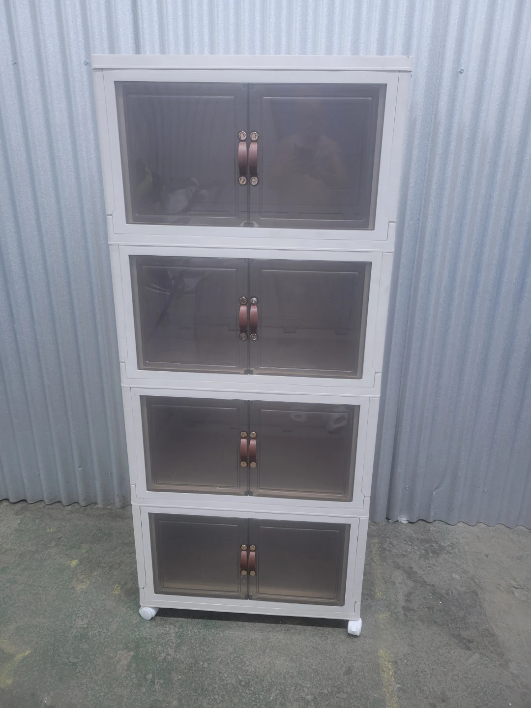 Plastic Storage Cabinet with 4 Drawers