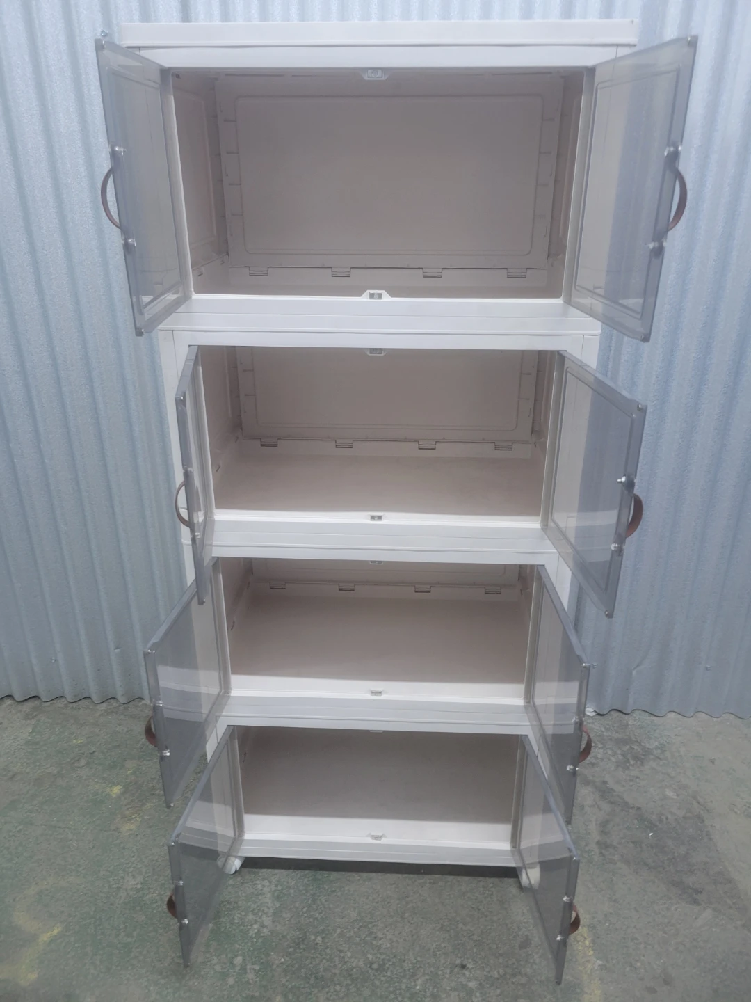 Plastic Storage Cabinet with 4 Drawers - photo 2
