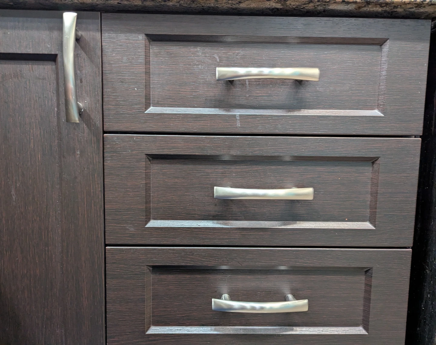 18 Brushed Nickel Cabinet Pull Handles - photo 3