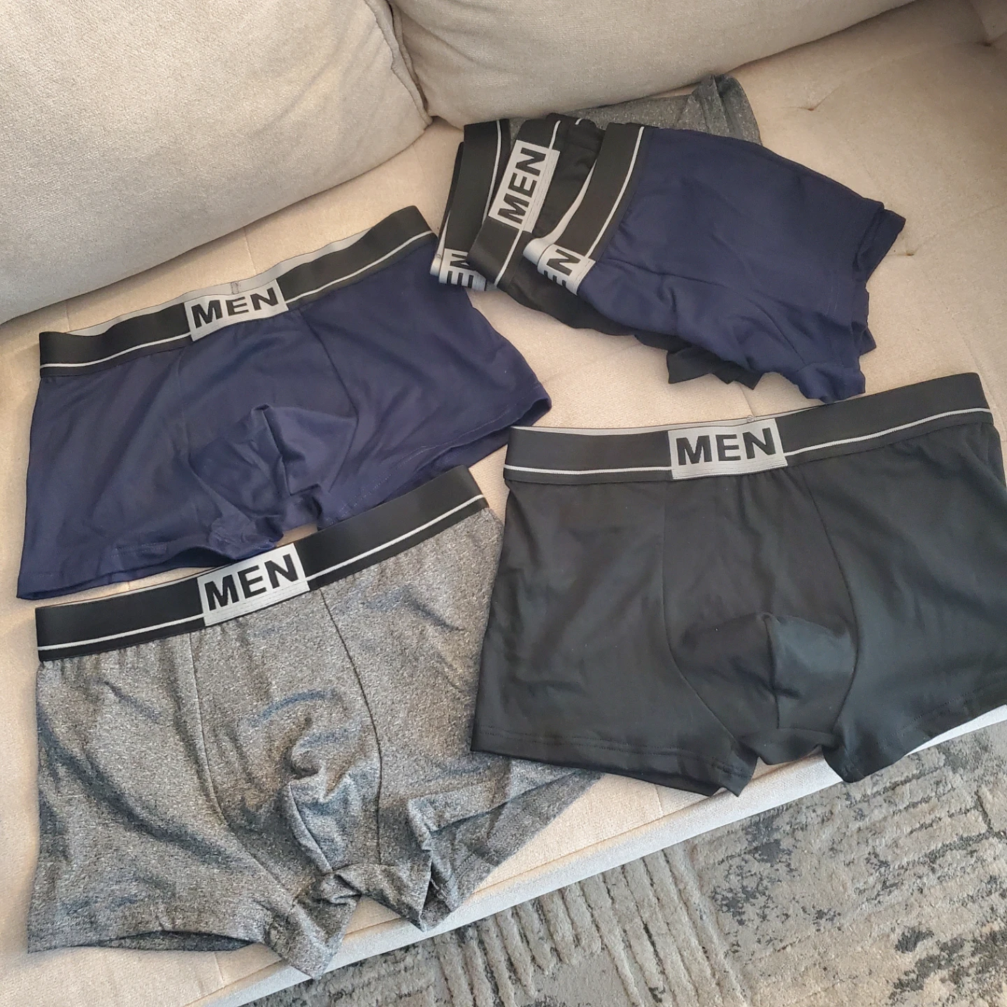 Men's Boxer Briefs - 6 Pack