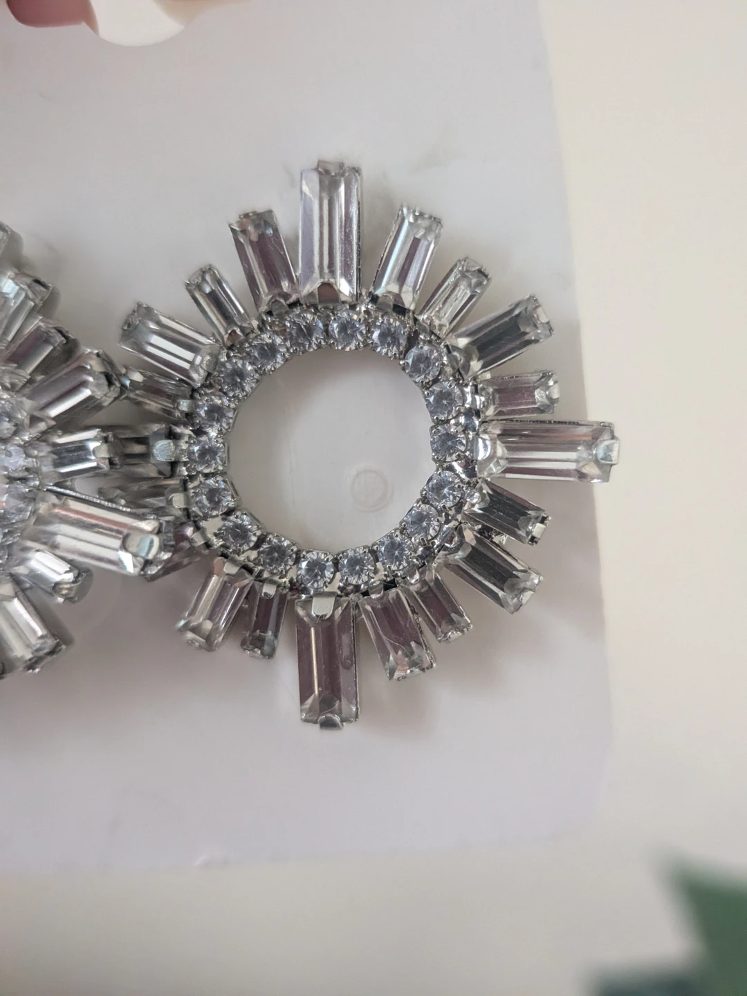 Sparkling Starburst Stud Earrings - photo 2