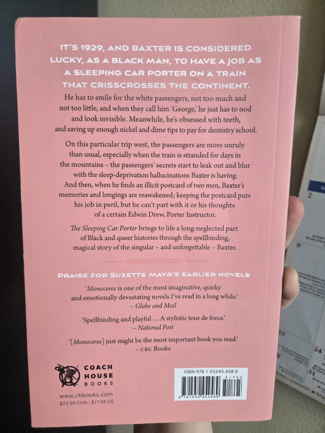 The Sleeping Car Porter by Suzette Mayr Book - photo 2