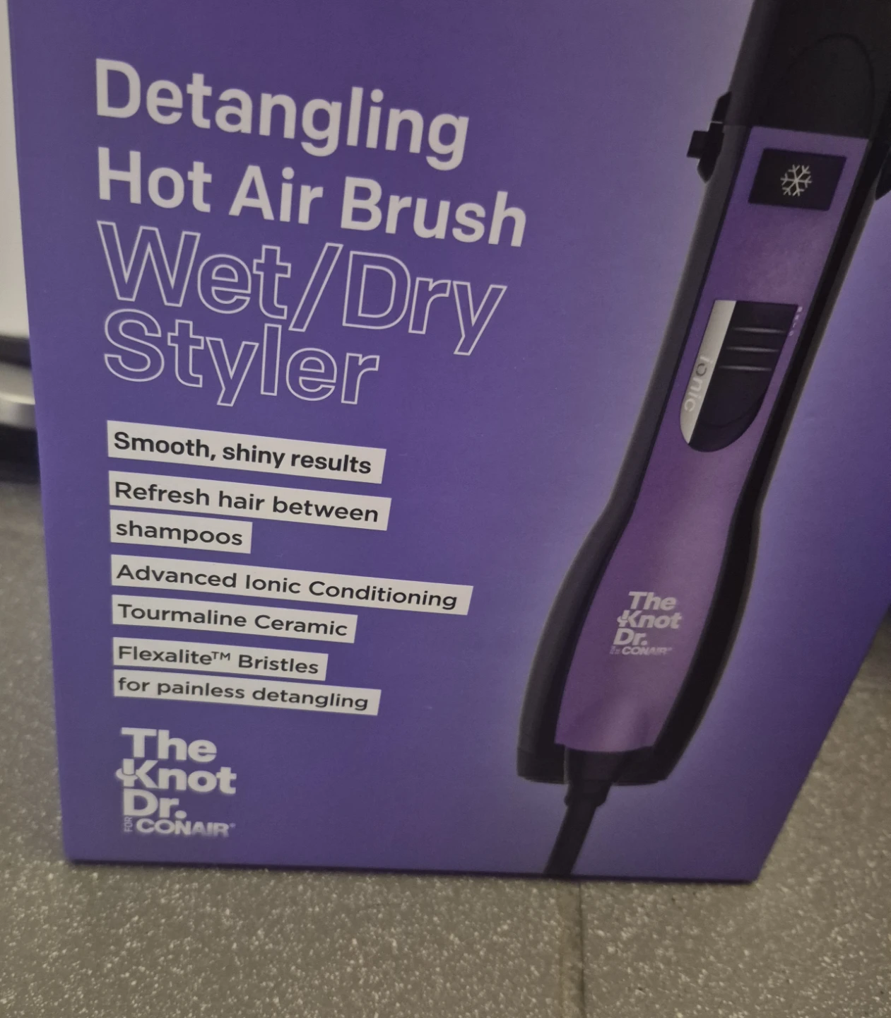 Dr.Conair Detangling Hot Air Brush - photo 3