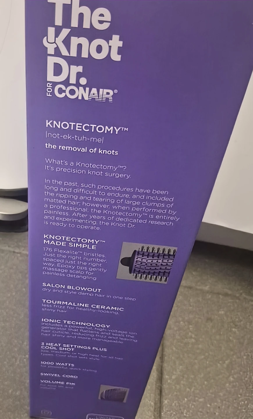 Dr.Conair Detangling Hot Air Brush - photo 4