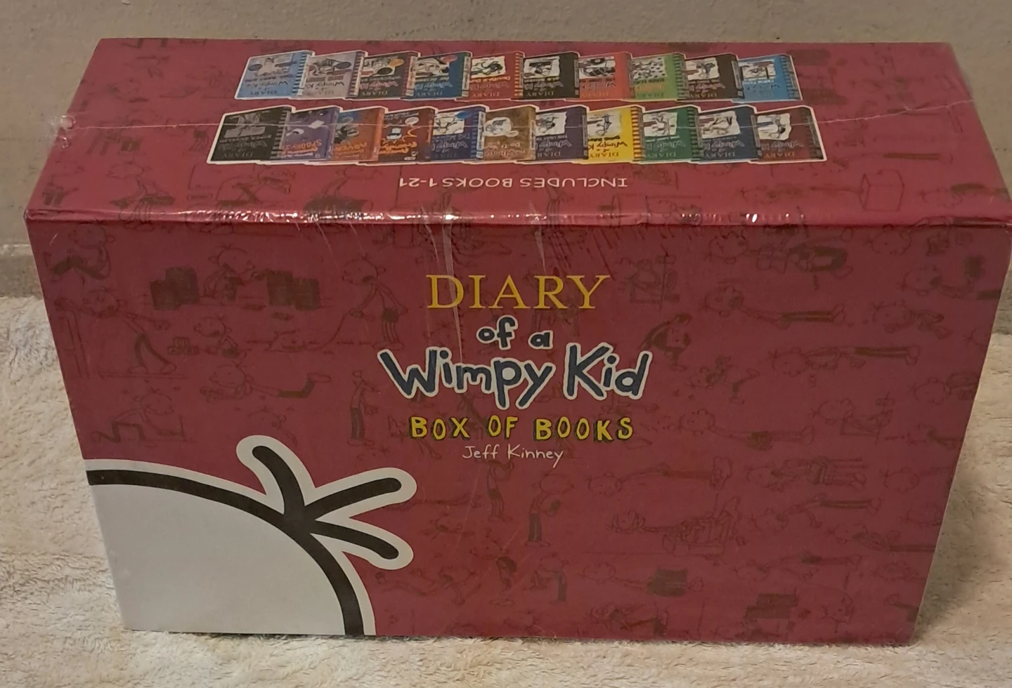 Diary of a Wimpy Kid Box of Books 1-21 - photo 3