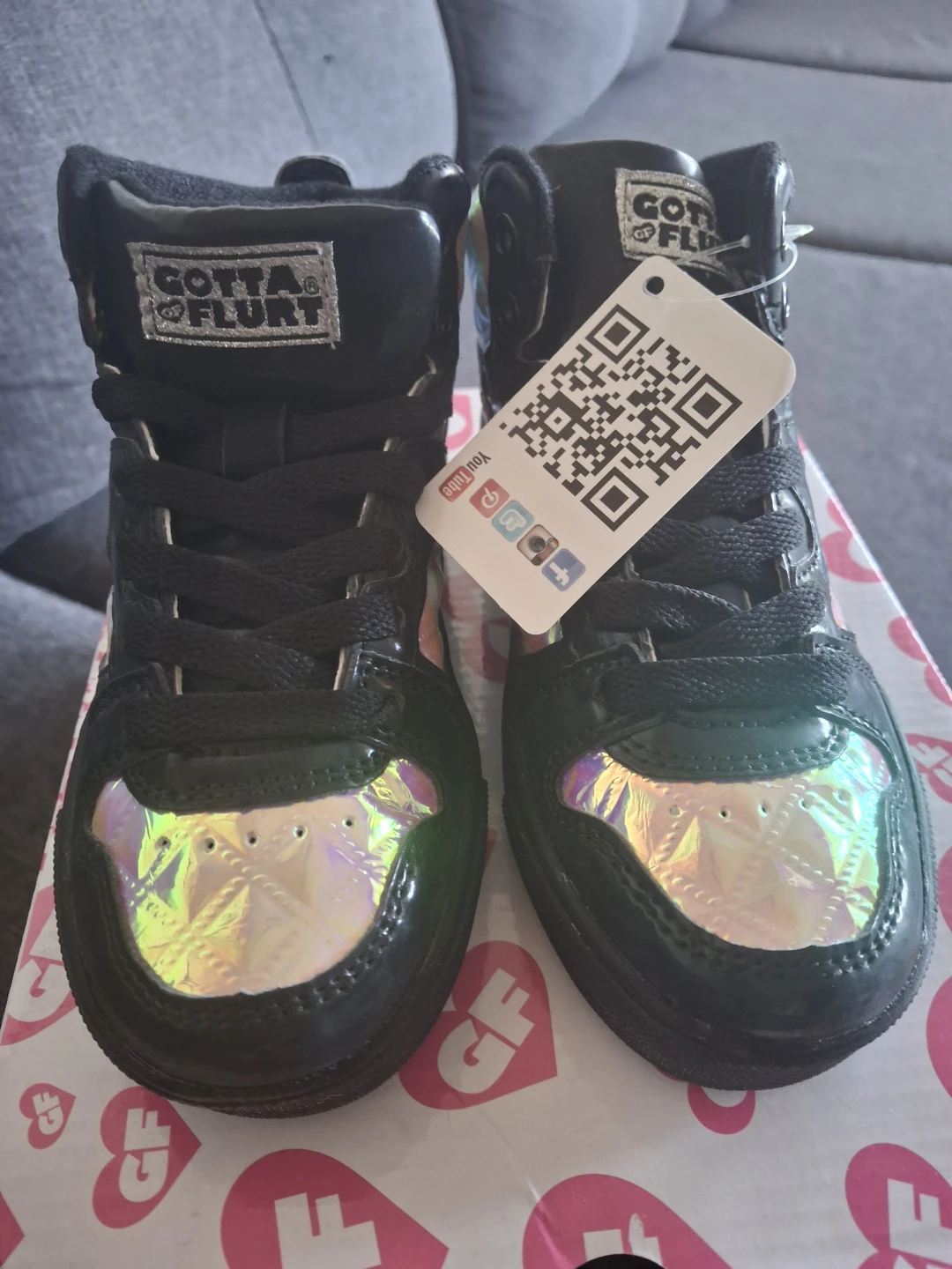 Gotta Flurt High Top Sneakers  girls