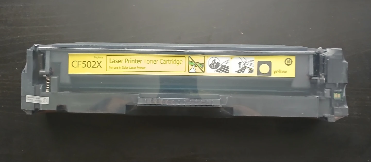 Cuxwill 202X Yellow Laser Toner Cartridge CF502X CF400A - photo 3