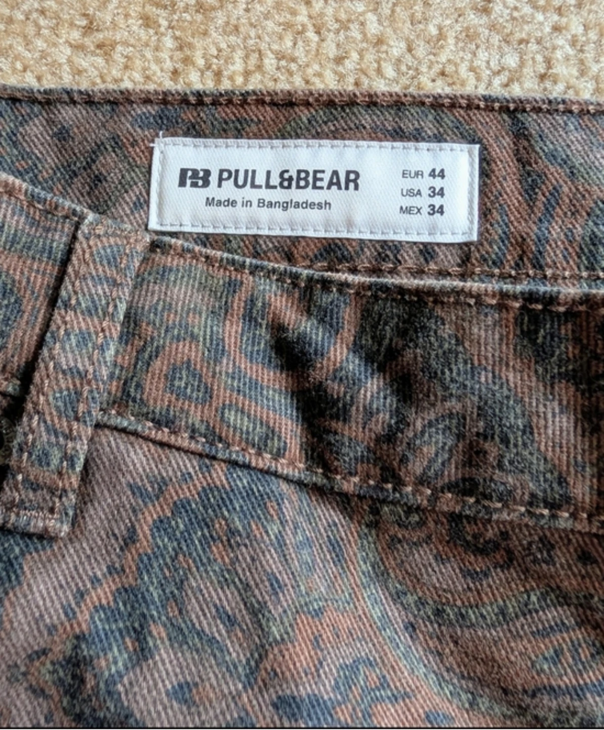 Pull&Bear Printed Jeans (brand new) - photo 5