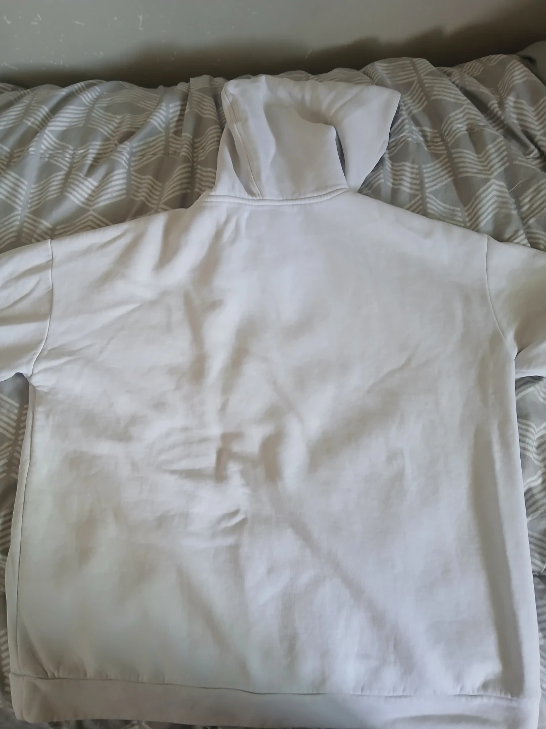 ONE FACE White Graphic Hoodie - photo 2