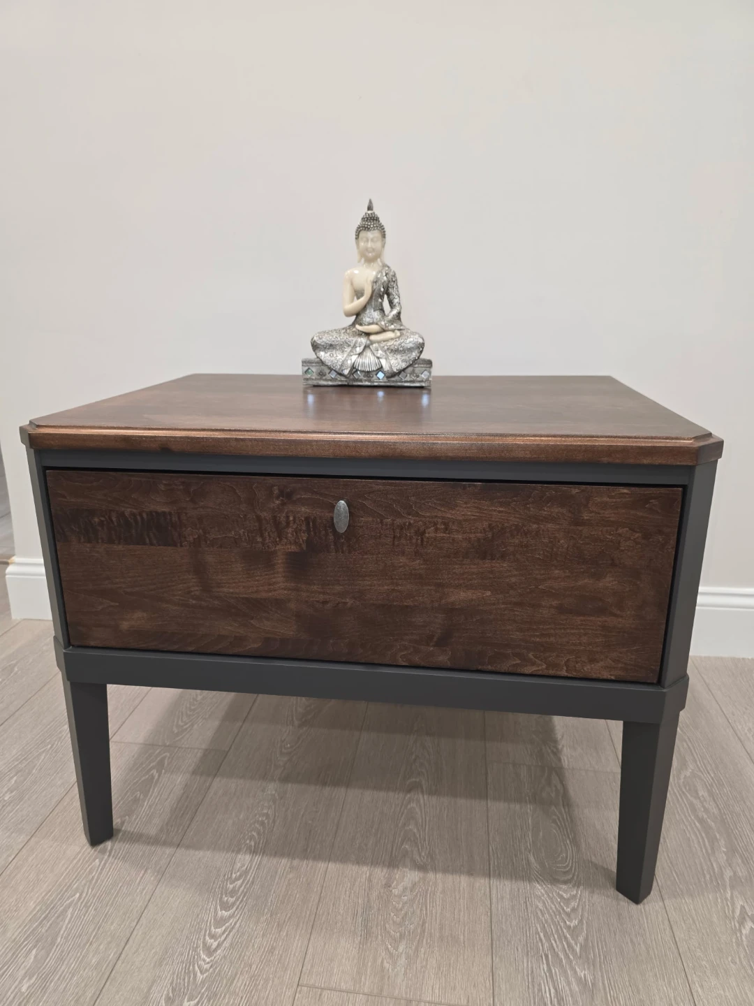Baronet Wood Top Coffee Table with Drawer