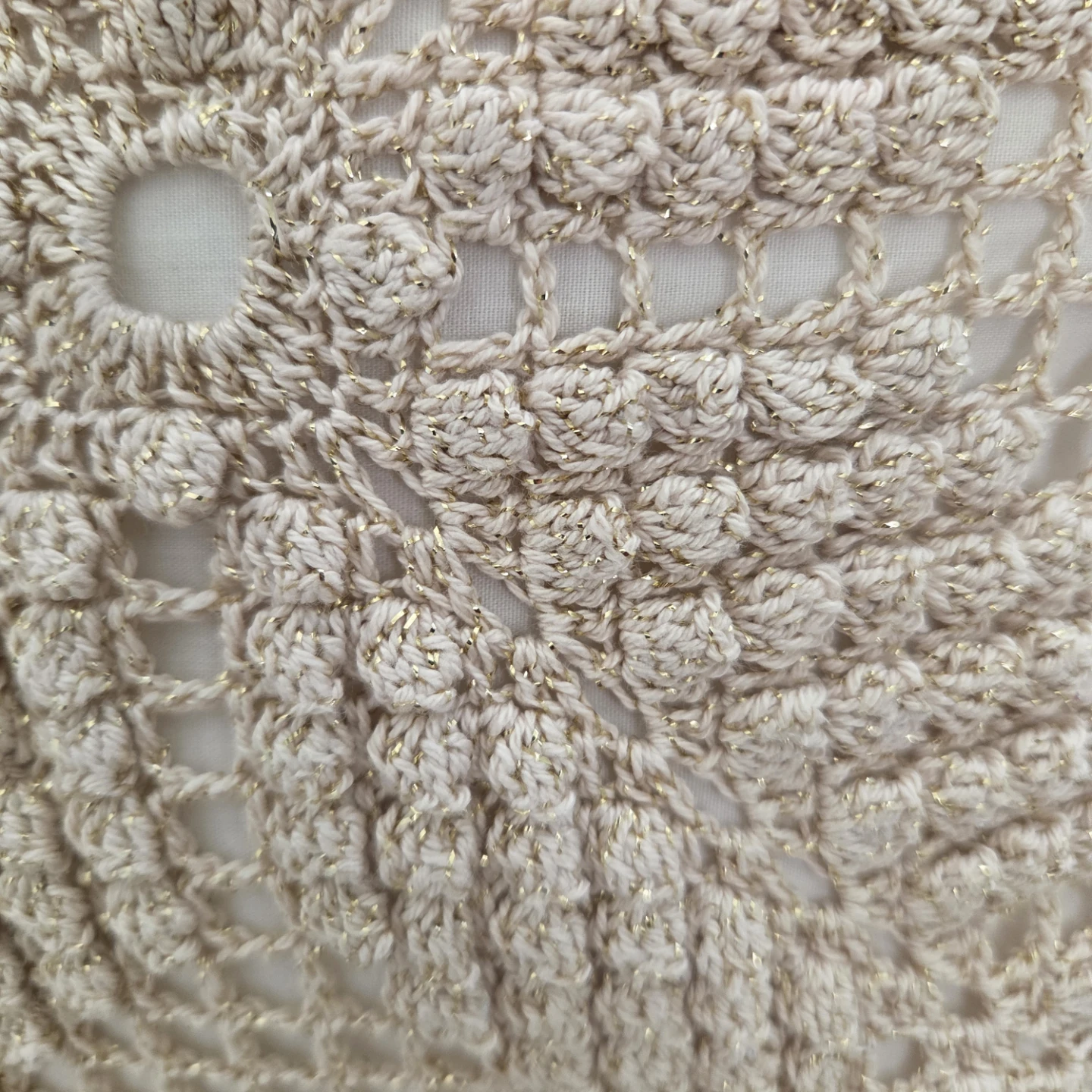 Crocheted Throw Pillow Cover - photo 2