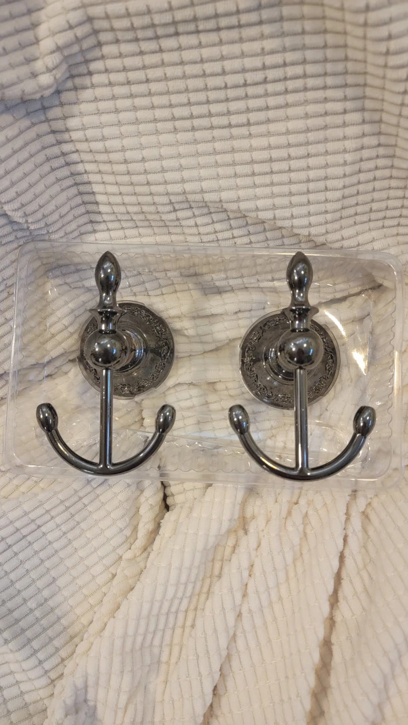 Set of 2 Anchor-Style Coat Hooks